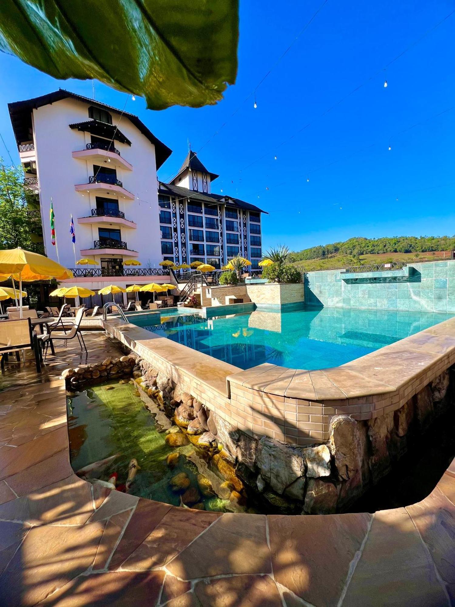 Hotel Vila Germanica Piratuba Bagian luar foto