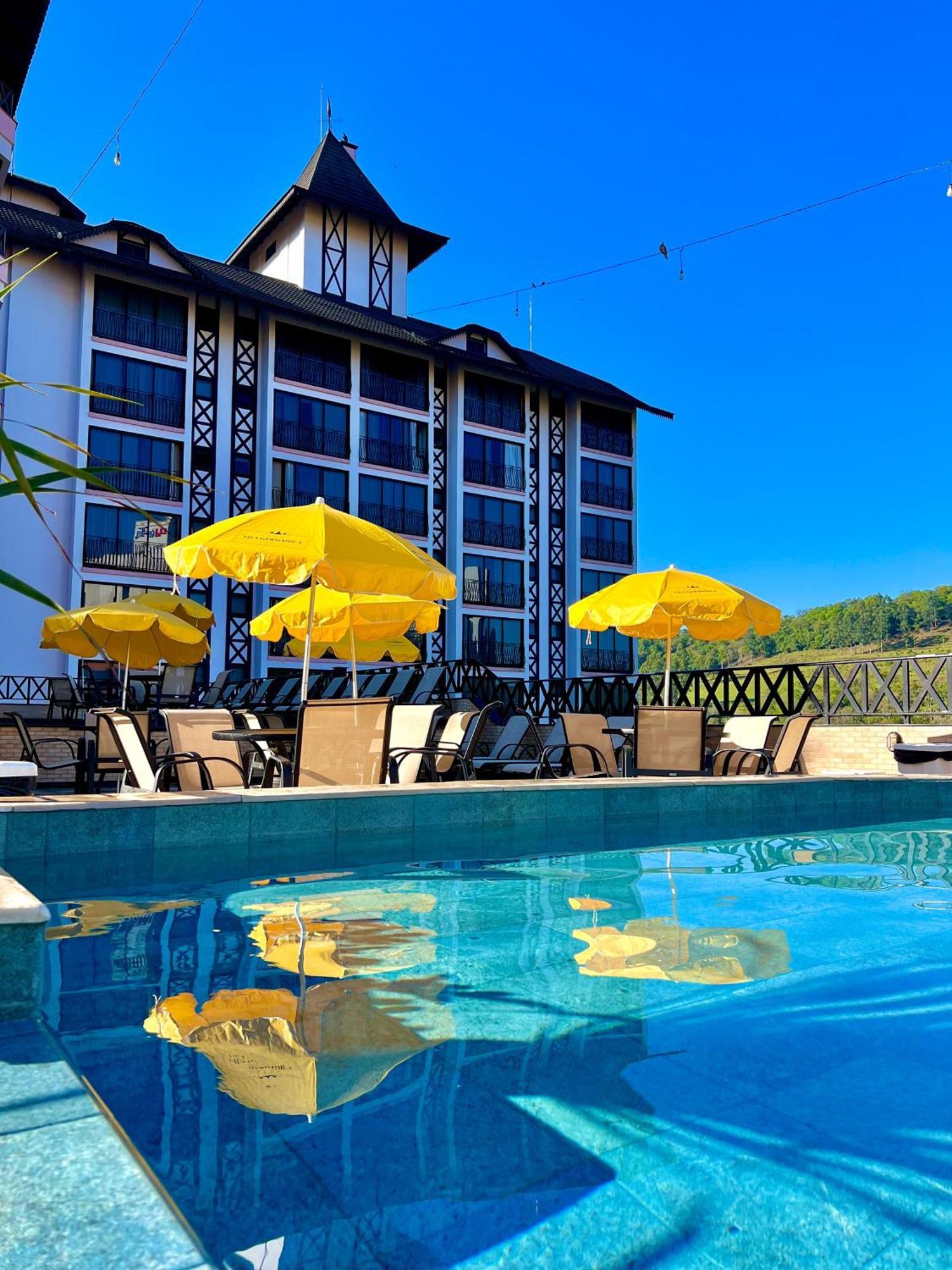 Hotel Vila Germanica Piratuba Bagian luar foto
