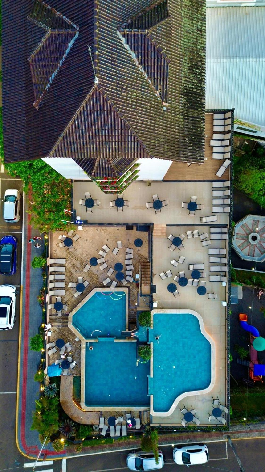 Hotel Vila Germanica Piratuba Bagian luar foto