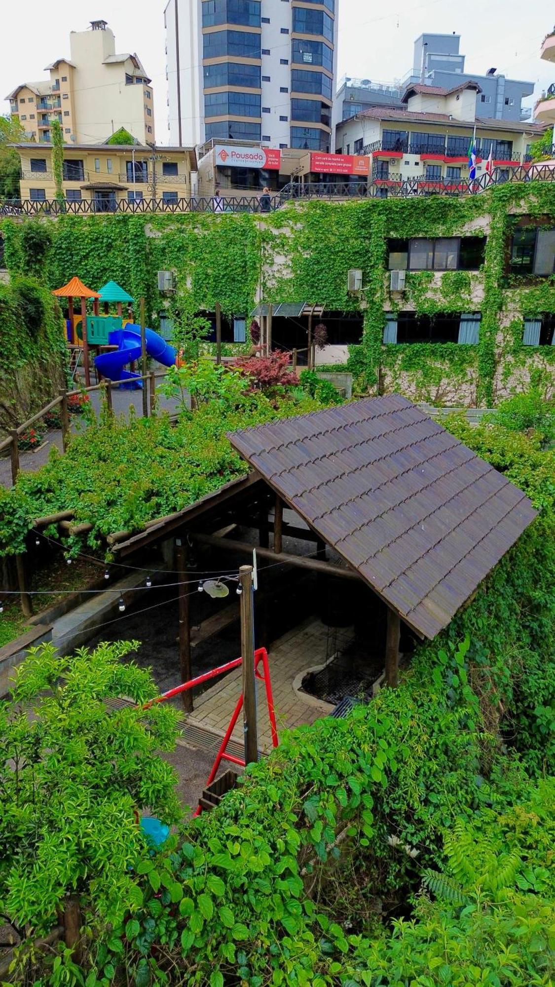 Hotel Vila Germanica Piratuba Bagian luar foto