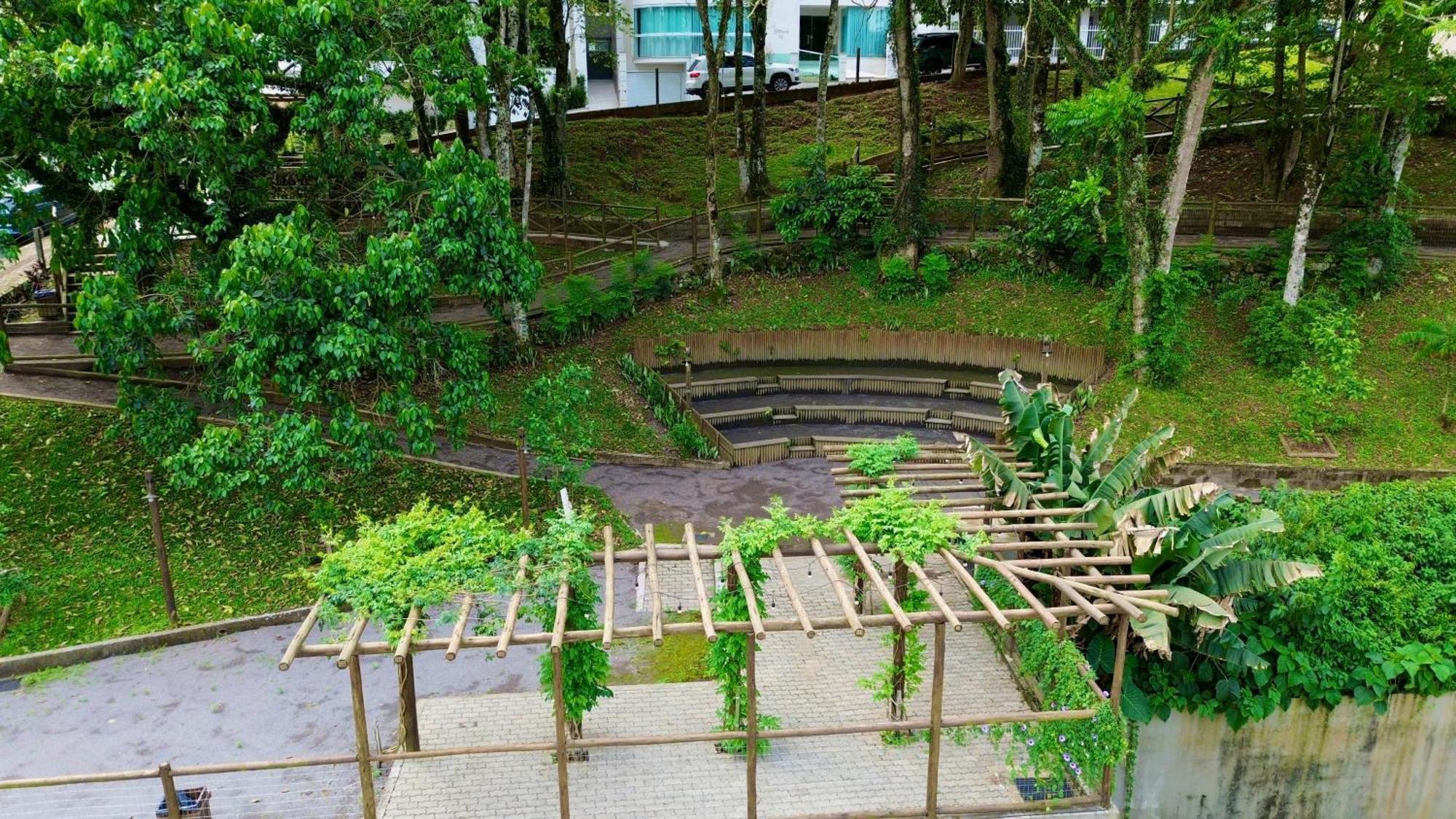 Hotel Vila Germanica Piratuba Bagian luar foto