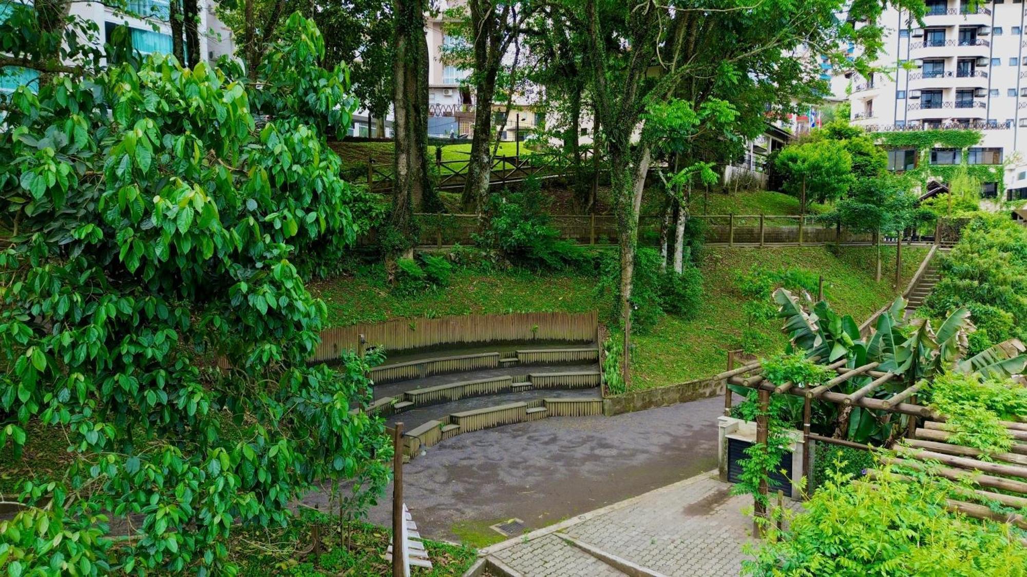 Hotel Vila Germanica Piratuba Bagian luar foto